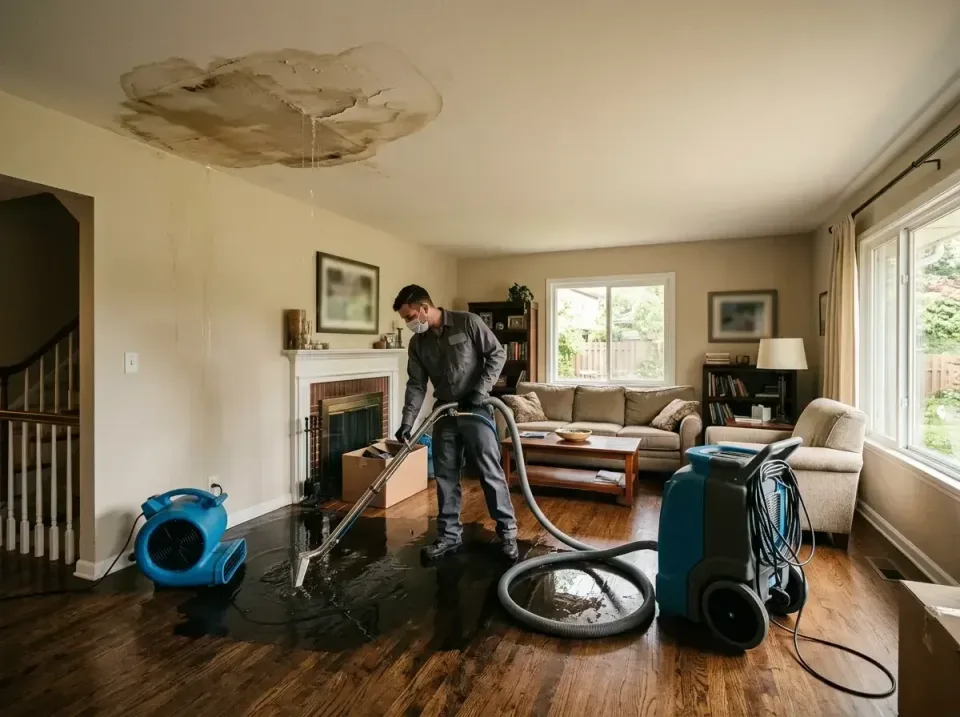 attic-pipe-burst-ceiling-drip-008 — frequently asked questions, Water Damage Restoration & Carpet Care in Dunlap, TN